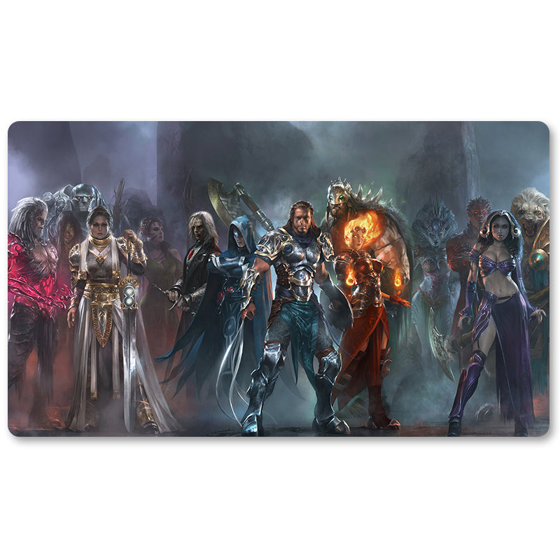 Magic The Gathering Peripheral- Planeswalkers -MTG Playmat Size 23.6X13.7in Play mats Compatible for TCG RPG CCG Trading Card Game