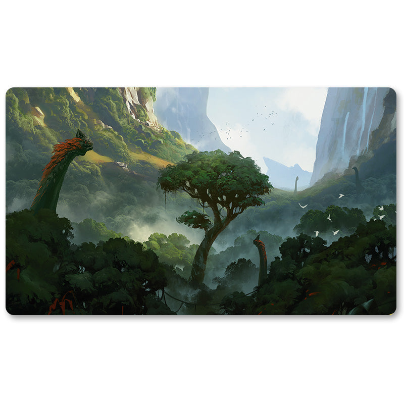 Magic The Gathering Peripheral- Itlimoc, Cradle Of The Sun -MTG Playmat Size 23.6X13.7in Play mats Compatible for TCG RPG CCG Trading Card Game
