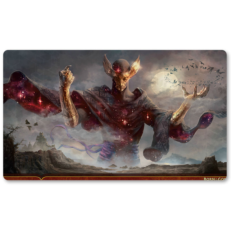 Tabulludo Ekstercentra - Phenax, Dio de Trompo - MTG Ludmatoj Grandeco 23.6X13.7in Ludaj matoj Kongrua por TCG RPG CCG Komerckartludo