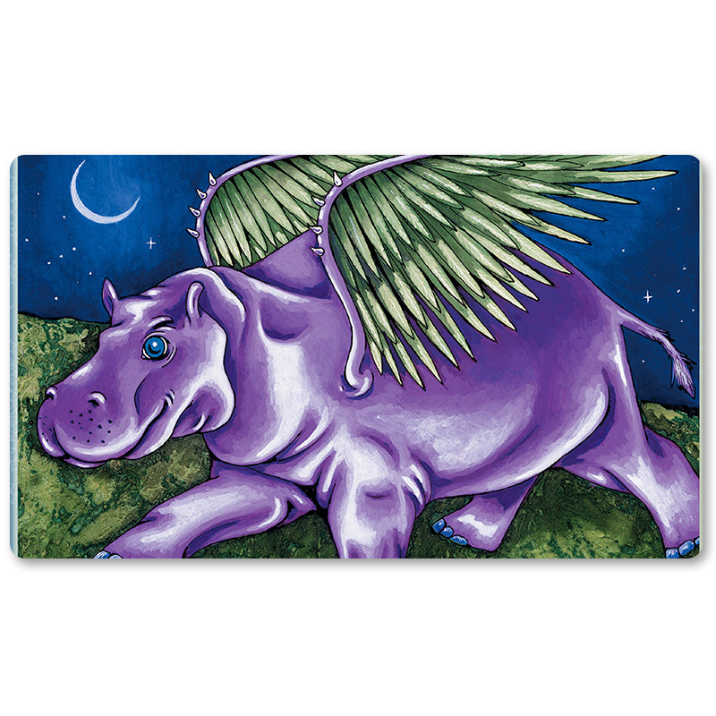 Tabulludo Ekstercentra- Phelddagrif -MTG Playmat Grandeco 23.6X13.7in Ludaj matoj Kongruaj por TCG RPG CCG Komerca Kartludo