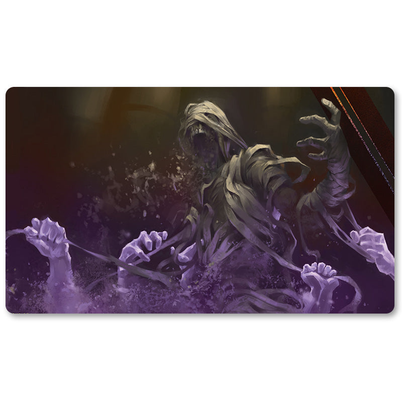Board Game Peripheral- Oblivion -MTG Playmat Size 23.6X13.7in Play mats Compatible for TCG RPG CCG Trading Card Game