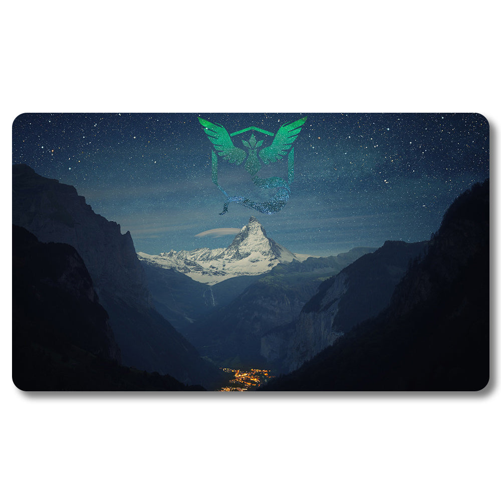 Board Game Peripheral - 769673- Pokemon Playmat Size 23.6X13.7in Play mats Compatible for TCG MTG RPG CCG Trading Card Game