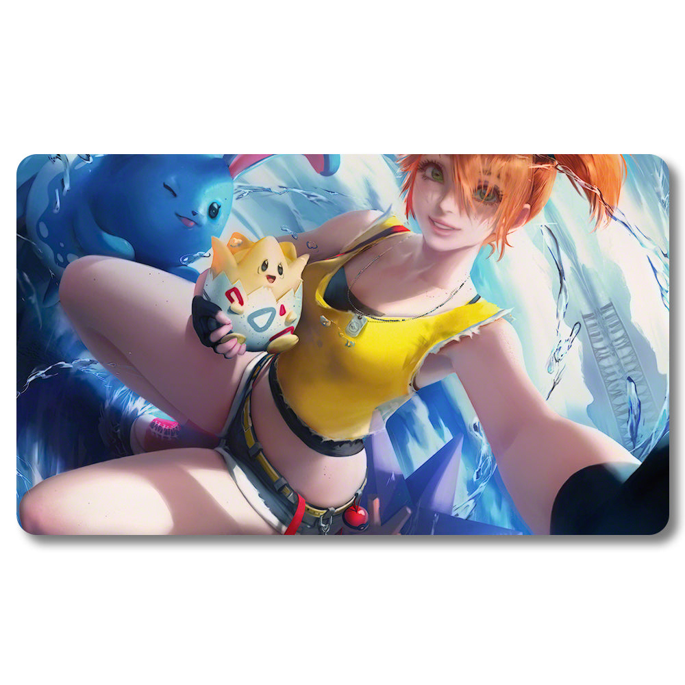 Brettspiel-Peripheriegerät – 3z6rkv – Pokemon-Spielmatte, Größe 59,9 x 34,9 cm, Spielmatten, kompatibel mit TCG, MTG, RPG, CCG, Sammelkartenspiel