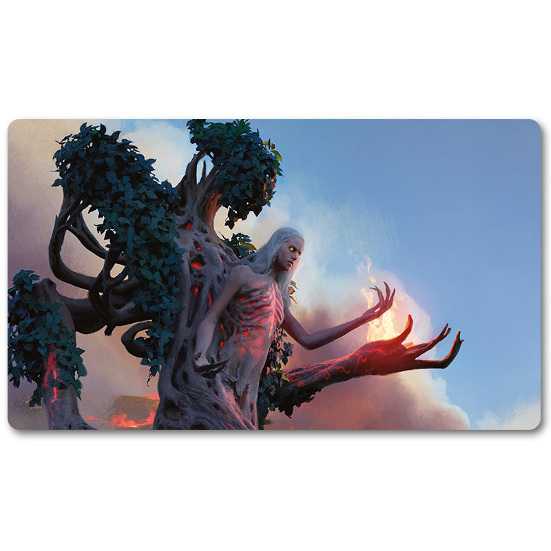 Board Game Peripheral- WRENN AND SIX -MTG Playmat Size 23.6X13.7in Play mats Compatible for TCG RPG CCG Trading Card Game