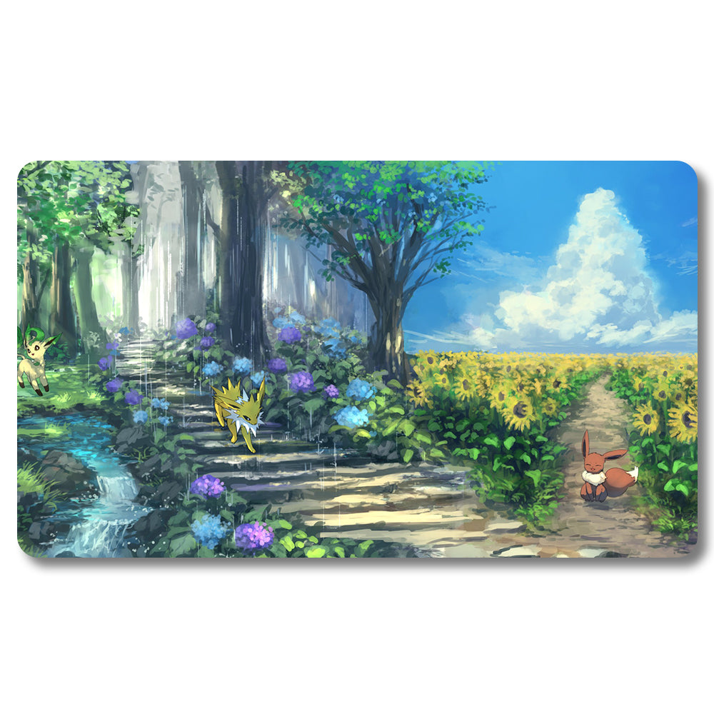Brettspiel-Peripheriegerät – eoy878 – Pokemon-Spielmatte, Größe 59,9 x 34,9 cm, Spielmatten, kompatibel mit TCG, MTG, RPG, CCG, Sammelkartenspiel