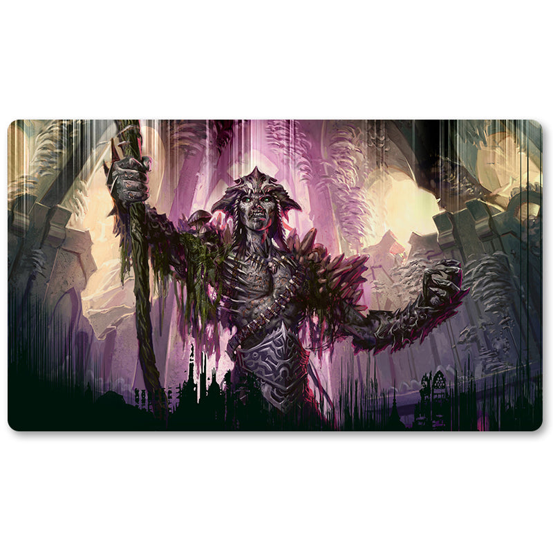 Brettspiel-Peripherie – Jarad Golgari Lich Lord – MTG-Spielmatte, Größe 59,9 x 34,9 cm. Spielmatten, kompatibel mit TCG, RPG, CCG, Sammelkartenspiel
