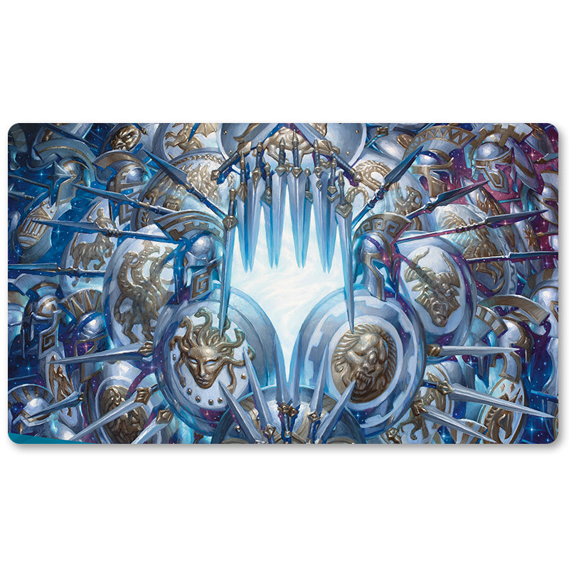Board Game Peripheral- THEROS BEYOND DEATH TEASER -MTG Playmat Size 23.6X13.7in Play mats Compatible for TCG RPG CCG Trading Card Game