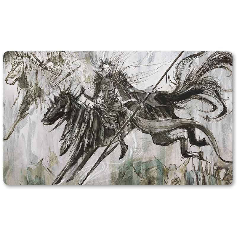 Magic The Gathering Peripheral- MURDEROUS RIDER -MTG Playmat Size 23.6X13.7in Play mats Compatible for TCG RPG CCG Trading Card Game