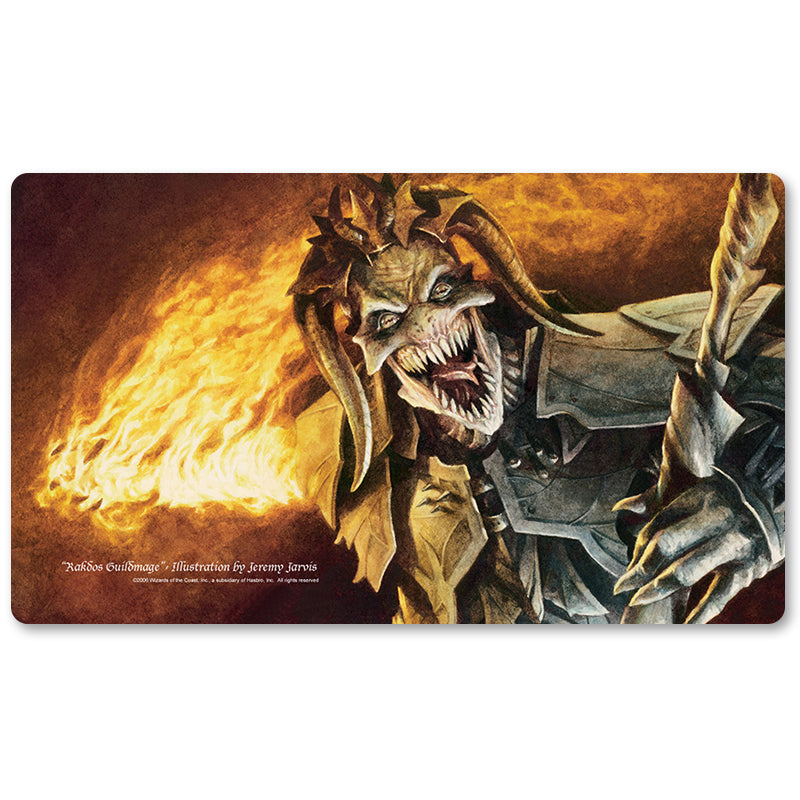 Magic The Gathering Peripheral- Rakdos Guildmage -MTG Playmat Size 23.6X13.7in Play mats Compatible for TCG RPG CCG Trading Card Game