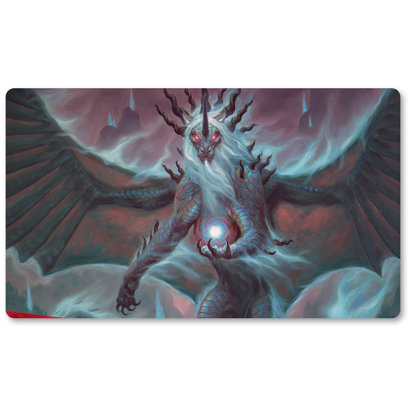 Magic The Gathering Peripheral- ILLUNA, APEX OF WISHES -MTG Playmat Size 23.6X13.7in Play mats Compatible for TCG RPG CCG Trading Card Game