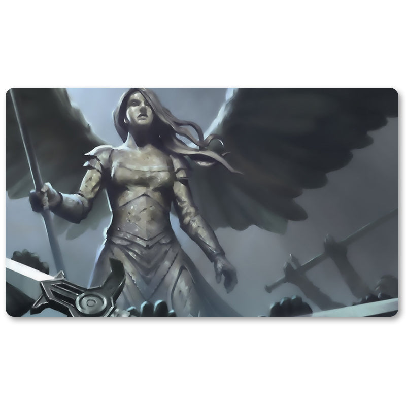 Peripheriegerät für Brettspiele – zunehmende Hingabe – MTG-Spielmattengröße: 59,9 x 34,9 cm. Spielmatten, kompatibel mit TCG, RPG, CCG, Sammelkartenspiel