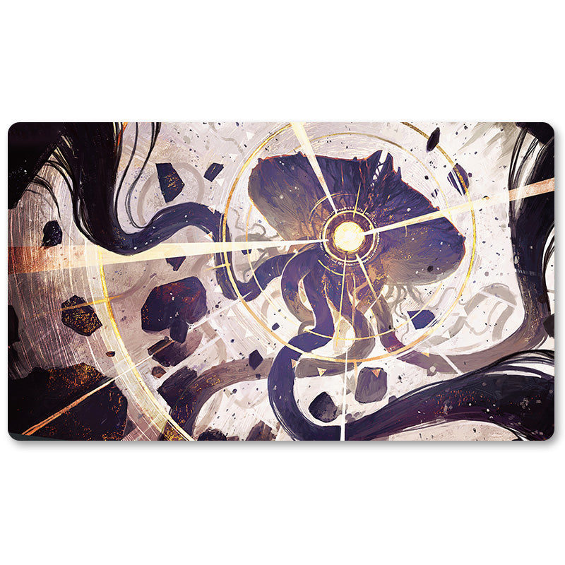 Magic The Gathering Peripheral- ALL IS DUST -MTG Playmat Size 23.6X13.7in Play mats Compatible for TCG RPG CCG Trading Card Game