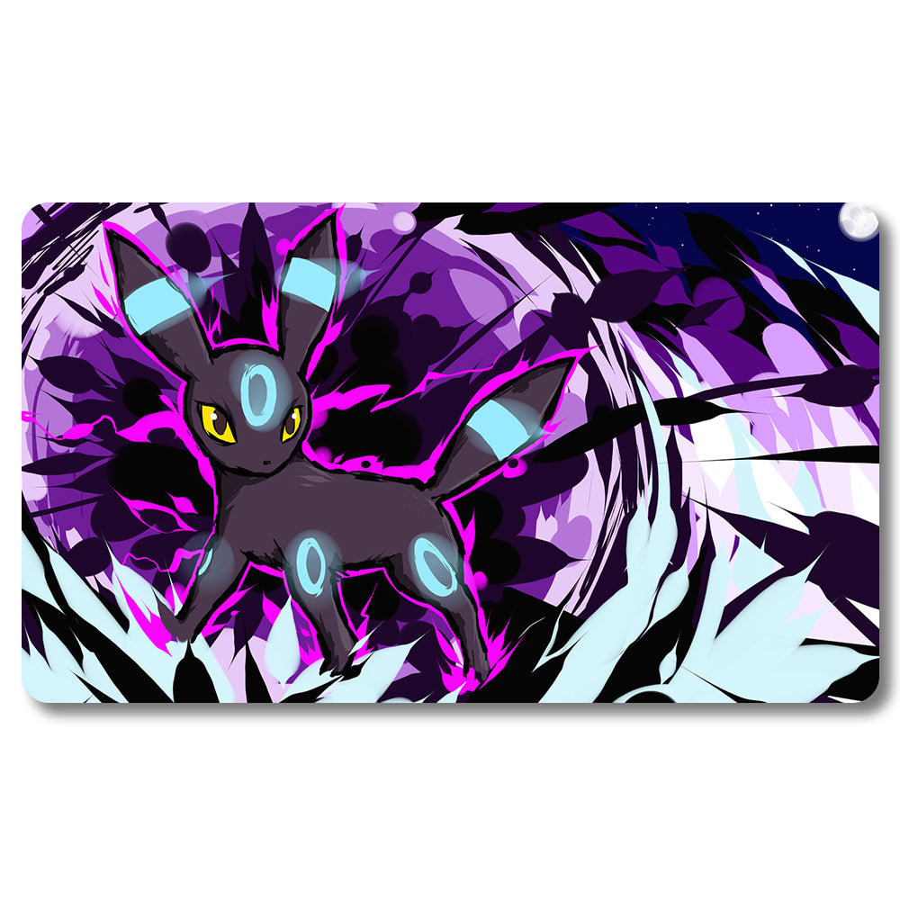 Tabulludo Ekstercentra - d5xv9g- Pokemona Playmat Grandeco 23.6X13.7in Ludaj matoj Kongruaj por TCG MTG RPG CCG Komerckartludo