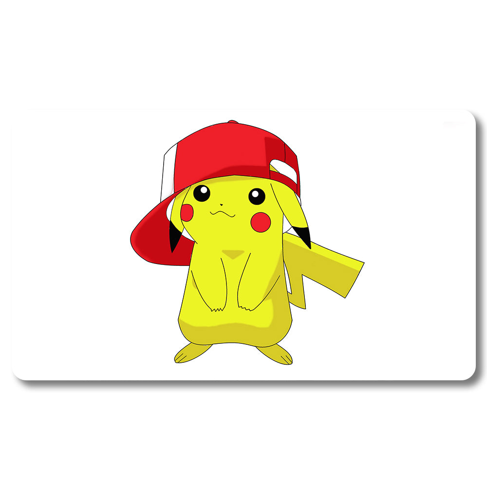 Tabulludo Ekstercentra - 481903 - Pokemon Playmat Grandeco 23.6X13.7in Ludaj matoj Kongrua por TCG MTG RPG CCG Komerckartludo