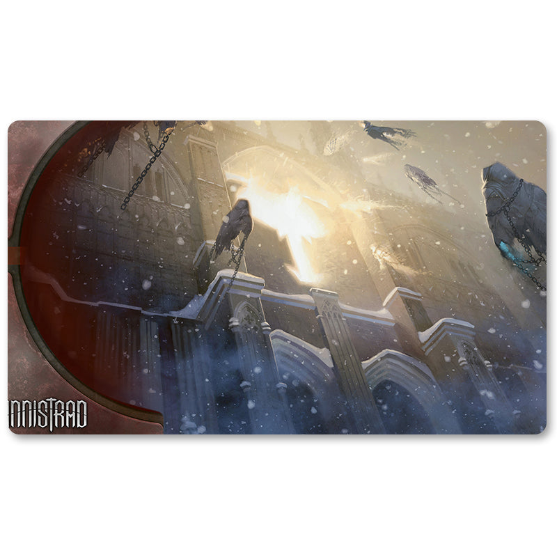 Magic The Gathering Peripheral- Intangible Virtue -MTG Playmat Size 23.6X13.7in Play mats Compatible for TCG RPG CCG Trading Card Game
