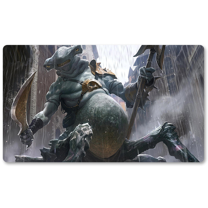 Tabulludo Periferia- Shambleshark-MTG Ludmato Grandeco 23.6X13.7in Ludaj matoj Kongrua por TCG RPG CCG Komerckartludo