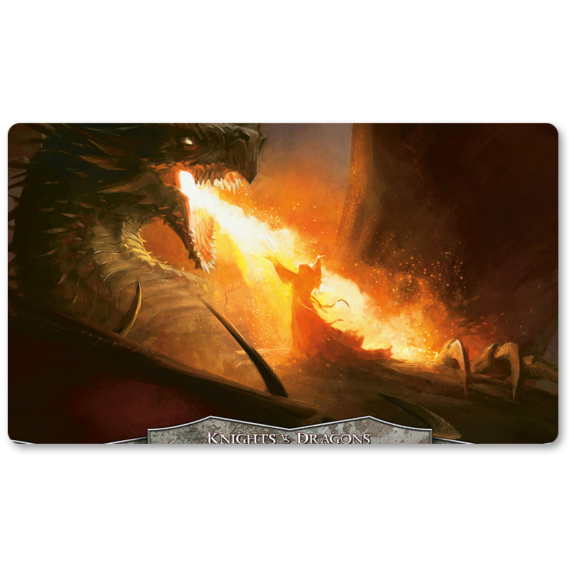 Brettspiel-Peripherie – Seething-Song-MTG Spielmatte, Größe 59,9 x 34,9 cm, Spielmatten, kompatibel mit TCG, RPG, CCG, Sammelkartenspiel