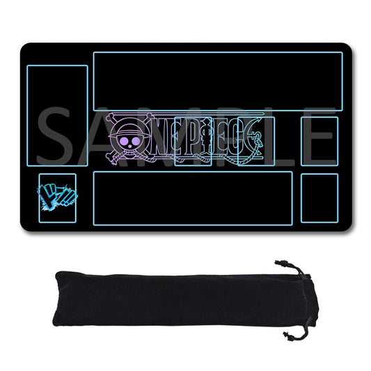 Straw Hat Pirates‌ One Piece Playmat + Free Storage Bag Non-Slip Rubber 24x14 in +122HZWzone (91)