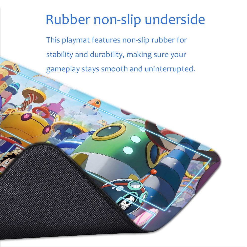 Egghead Arc One Piece Playmat + Free Storage Bag Non-Slip Rubber 24x14 in +122HZWzone (21)