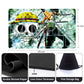 Roronoa Zoro One Piece Playmat + Free Storage Bag Non-Slip Rubber 24x14 in +122HZWzone (78)