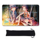 Portgas D. Ace, Sabo, Monkey D. Luffy One Piece Playmat + Free Storage Bag Non-Slip Rubber 24x14 in +122HZWzone (32)