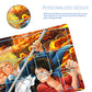 Portgas D. Ace, Sabo, Monkey D. Luffy One Piece Playmat + Free Storage Bag Non-Slip Rubber 24x14 in +122HZWzone (47)