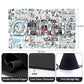 Straw Hat Pirates‌ One Piece Playmat + Free Storage Bag Non-Slip Rubber 24x14 in +122HZWzone (89)