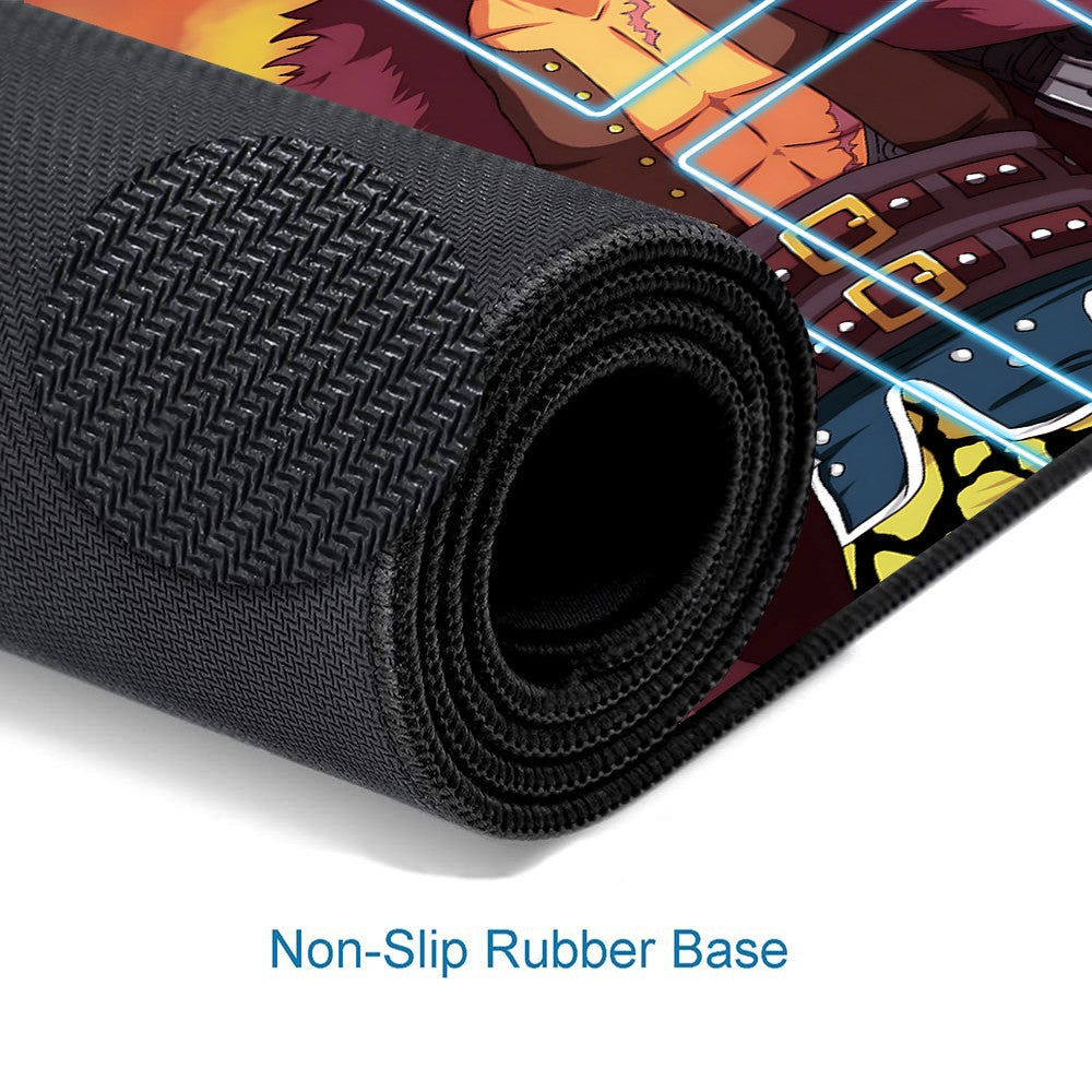 Straw Hat Pirates‌ One Piece Playmat + Free Storage Bag Non-Slip Rubber 24x14 in +122HZWzone (82)