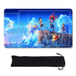 Portgas D. Ace，Sabo，Monkey D. Luffy One Piece Playmat + Free Storage Bag Non-Slip Rubber 24x14 in +122HZWzone (61)