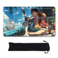 Monkey D. Luffy One Piece Playmat + Free Storage Bag Non-Slip Rubber 24x14 in +122HZWzone (57)