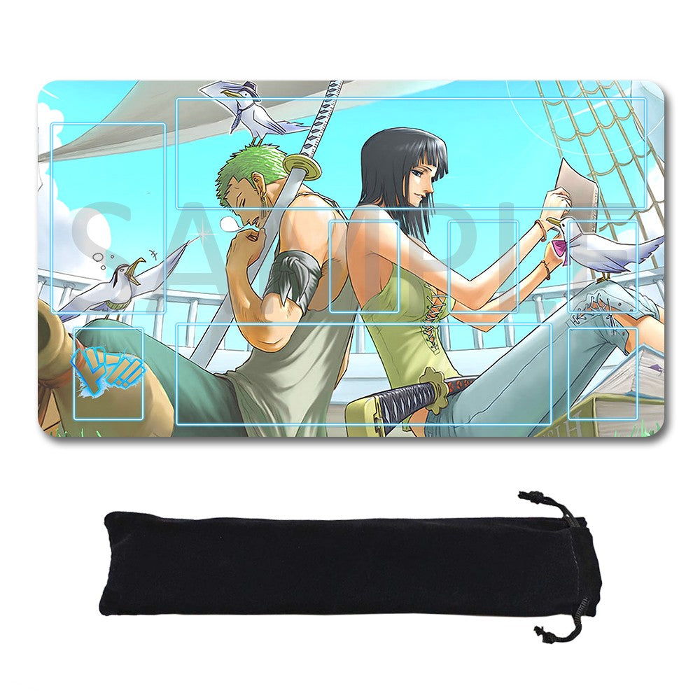 François l'Olonnais One Piece Playmat + Free Storage Bag Non-Slip Rubber 24x14 in +122HZWzone (22)