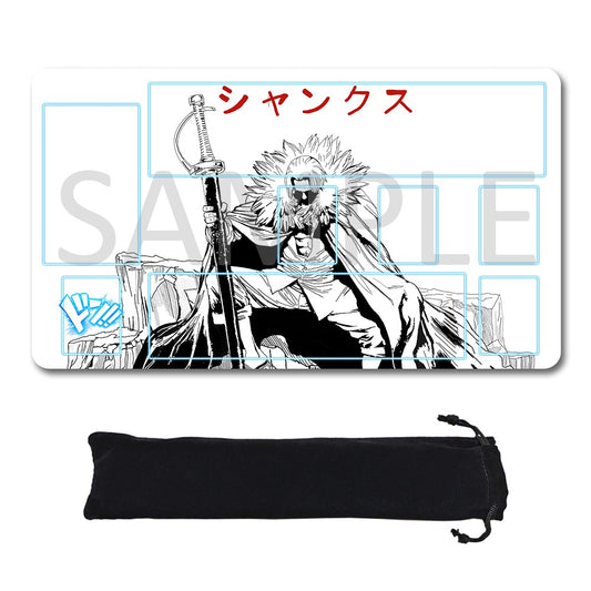Monkey D. Luffy One Piece Playmat + Free Storage Bag Non-Slip Rubber 24x14 in +122HZWzone (56)