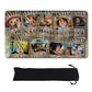 Straw Hat Pirates‌ One Piece Playmat + Free Storage Bag Non-Slip Rubber 24x14 in +122HZWzone (69)