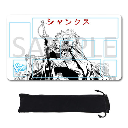 Monkey D. Luffy One Piece Playmat + Free Storage Bag Non-Slip Rubber 24x14 in +122HZWzone (56)