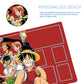 Straw Hat Pirates‌ One Piece Playmat + Free Storage Bag Non-Slip Rubber 24x14 in +122HZWzone (97)