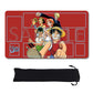 Straw Hat Pirates‌ One Piece Playmat + Free Storage Bag Non-Slip Rubber 24x14 in +122HZWzone (97)