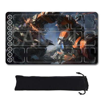 zion - League Of Legends Riftbound Playmat 24x14 in + Free Storage Bag