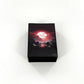 100 PCS TCG/MTG Card Sleeves, Sleeves Size is 2.6 x 3.6 in Applicable to OCG CCG DTCG PTCG, Fit Standard Size Cards - Red Moon