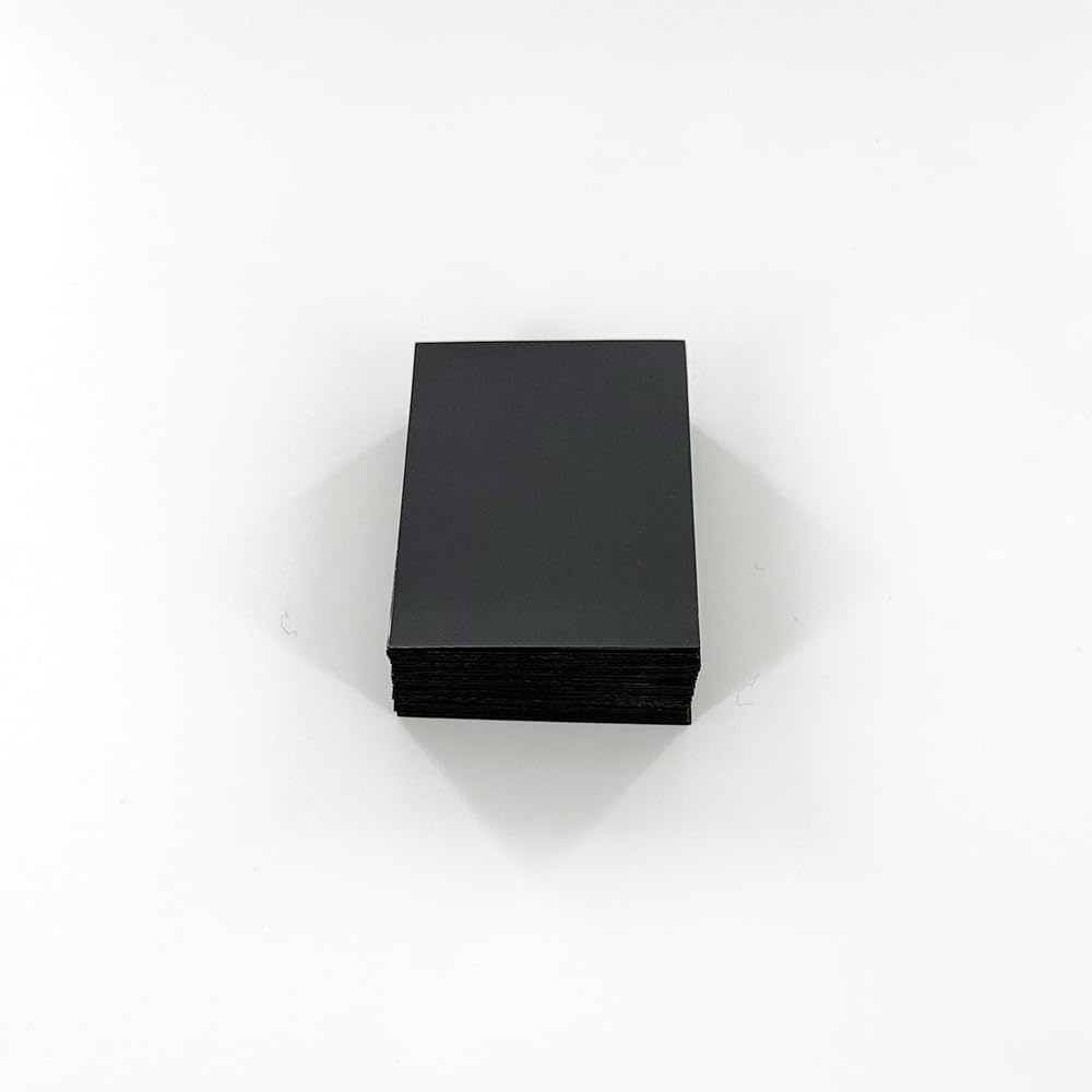 100 PCS TCG/MTG Card Sleeves, Sleeves Size is 2.6 x 3.6 in Applicable to OCG CCG DTCG PTCG, Fit Standard Size Cards (Black Dragon)