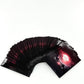 100 PCS TCG/MTG Card Sleeves, Sleeves Size is 2.6 x 3.6 in Applicable to OCG CCG DTCG PTCG, Fit Standard Size Cards - Red Moon