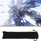 GCG Playmats with Zones - 24"x14" Unofficial GCG Card Game Mat New Player Gundam Playmat  Compatible TCG Player Include Storage Bag (GAODA (6)-Zone)