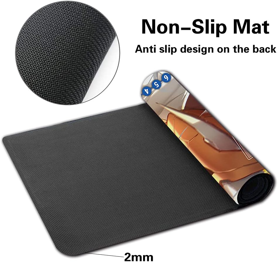 Board Game DTCG Playmat + Free Storage Bag Play Mats Size 24x12in Compatible for Digimon TCG (50084641) Stitched Edge