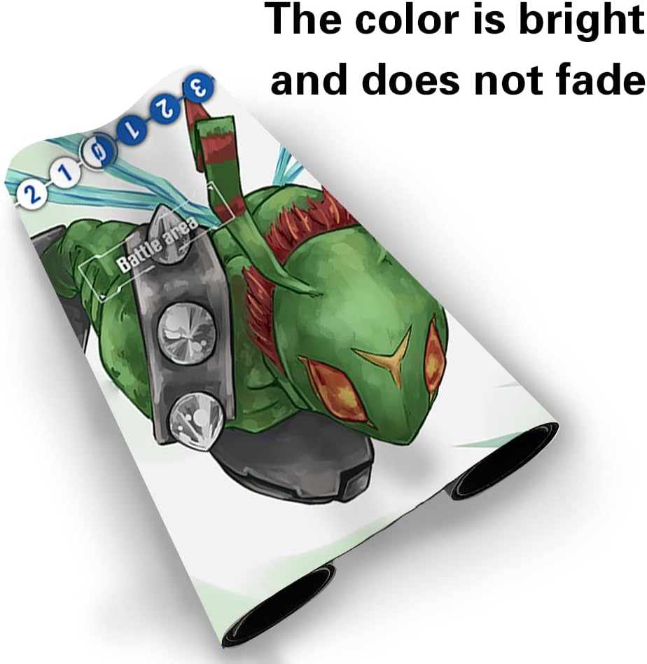 1216413 - Board Game DTCG Playmat Table Mats Size 23.6X13.8 inch Games Mousepad Compatible for TCG CCG Digimon Playmat Bag Stitched Edge