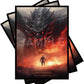100 PCS TCG/MTG Card Sleeves, Matte Back Anti-Slip & Easy Shuffling Applicable to OCG CCG DTCG PTCG, 2.6 x 3.6 in Standard Size Cards (Dragon Roar)