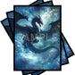 100 PCS TCG/MTG Card Sleeves, Matte Back Anti-Slip & Easy Shuffling Applicable to OCG CCG DTCG PTCG, 2.6 x 3.6 in Standard Size Cards (Galaxy Dragon)