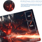 GCG Playmats with Zones - 24"x14" Unofficial GCG Card Game Mat New Player Gundam Playmat  Compatible TCG Player Include Storage Bag (GAODA (16)-Zone)