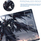 GCG Playmats with Zones - 24"x14" Unofficial GCG Card Game Mat New Player Gundam Playmat  Compatible TCG Player Include Storage Bag (GAODA (6)-Zone)