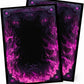 MTG Card Sleeves Matte -100 PCS Trading Card Game, Size 2.6 x 3.6 inches, Suitable for All TCG Card Games Protective (Abyssal Flame)