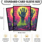 MTG Card Sleeves Matte -100 PCS Trading Card Game, Size 2.6 x 3.6 inches, Suitable for All TCG Card Games Protective (Undead Grave)