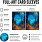 MTG Card Sleeves Matte -100 PCS Trading Card Game, Size 2.6 x 3.6 inches, Suitable for All TCG Card Games Protective (Starlit Path)